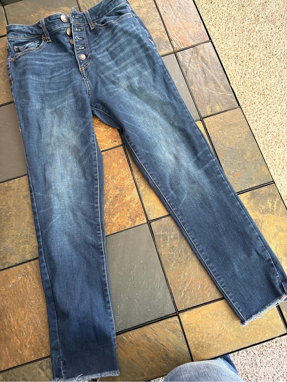 Aeropostale Women's Skinny Jeans - Blue Wash